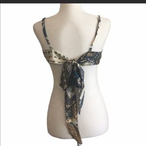 Shein Scarf Halter Top